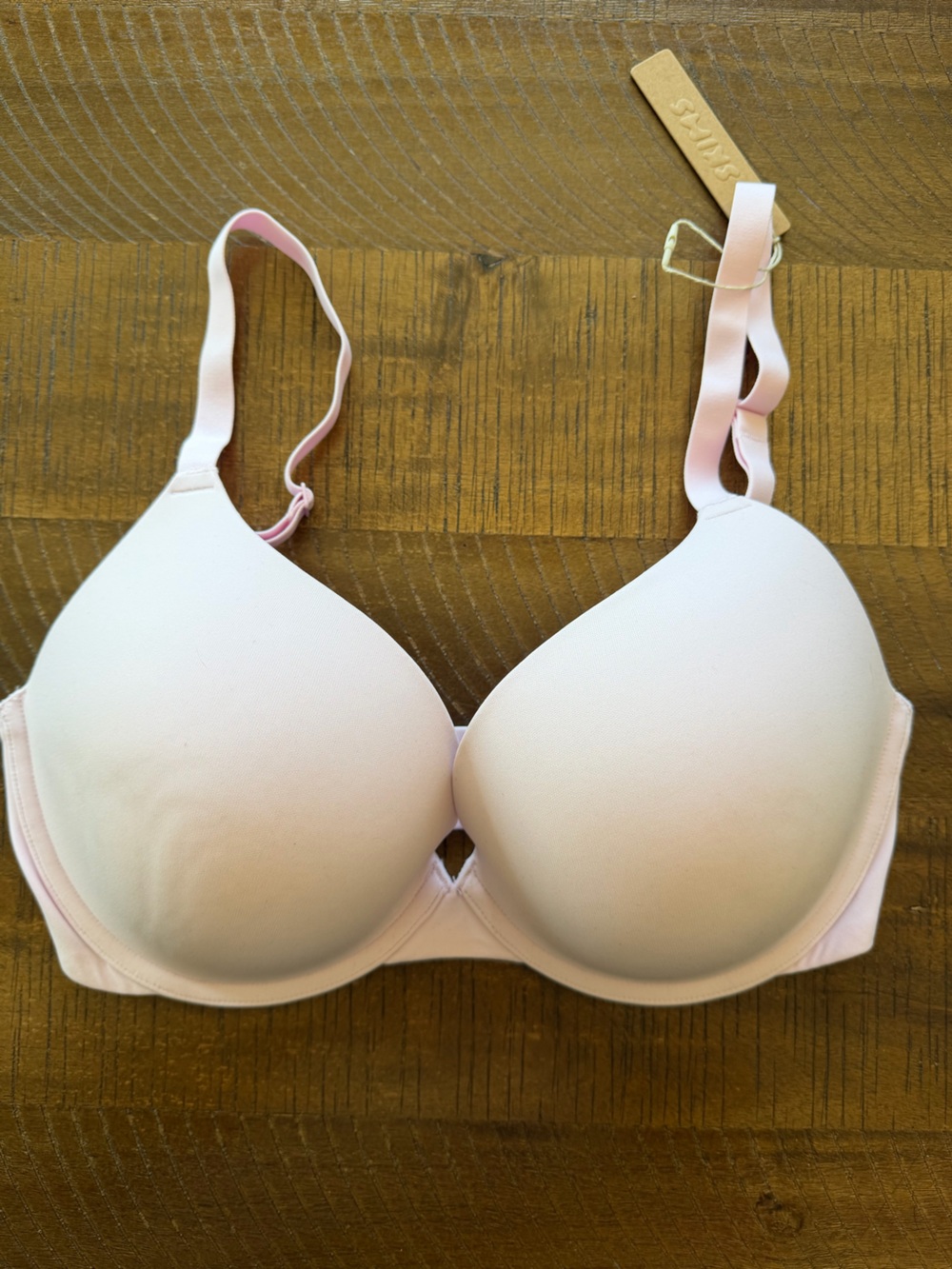Skims Fits Everybody Push-Up Demi Bra Cherry Blossom 34DDD NWT